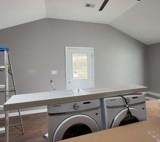 homeowner kitchen freshly painted for residential home