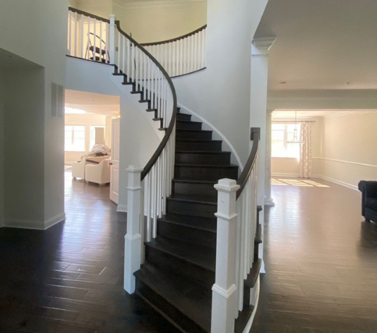 Residential Painting Stairs for Homeowner in Baldwin, MD