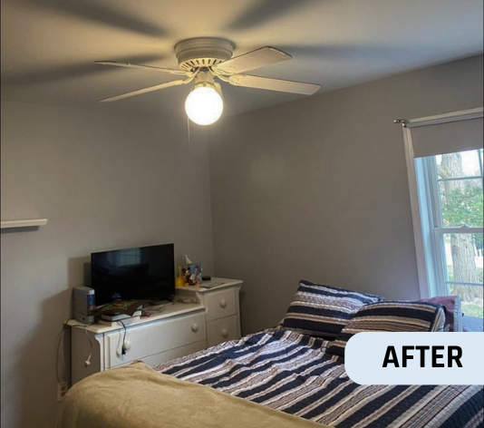 After Interior Painting for a Homeowner in Maryland
