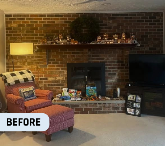 Before Interior Painting for a Homeowner in Bel Air, MD
