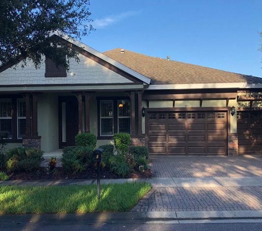 home exterior painting in florida before