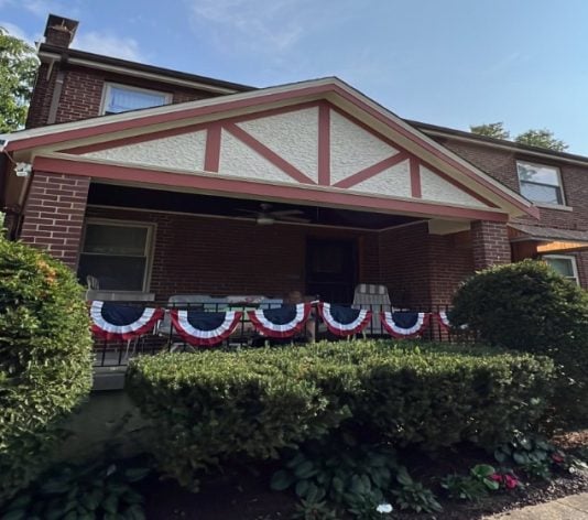house after exterior painting job in Cincinnati, OH