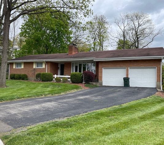 before exterior painting in Hamilton, OH