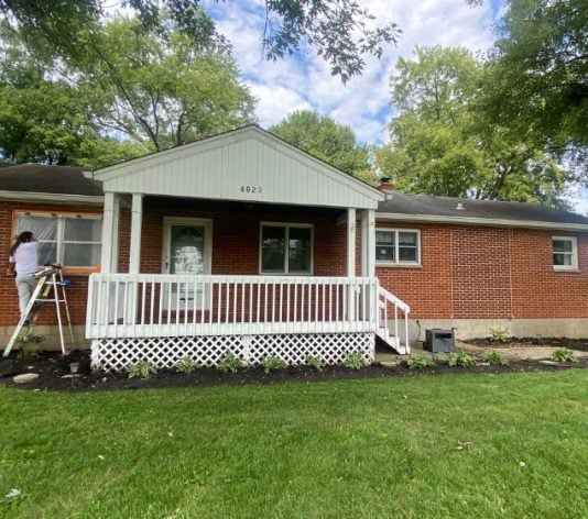 before exterior painting in Middletown, OH