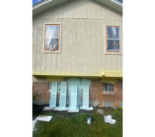 before residential painting in Waynesville, OH