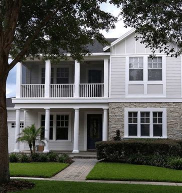 exterior home with fresh painting