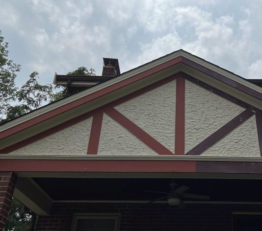 house during exterior painting in Cincinnati, OH