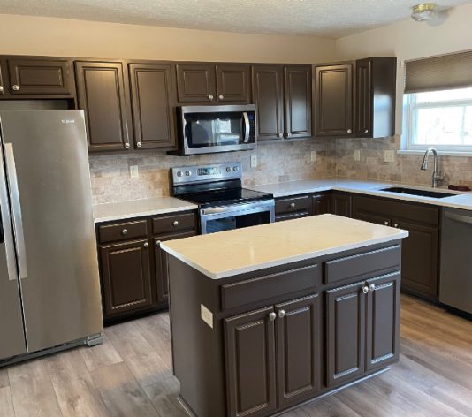 kitchen cabinet painting in hamilton, oh