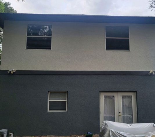 home exterior painting project in Kissimmee, FL