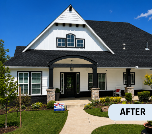 After Residential Painting for Homeowner in Oklahoma City, OK