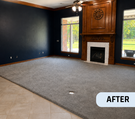 After Residential Painting for Homeowner in Oklahoma
