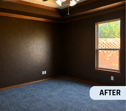 After Residential Painting Project for Homeowner in Oklahoma