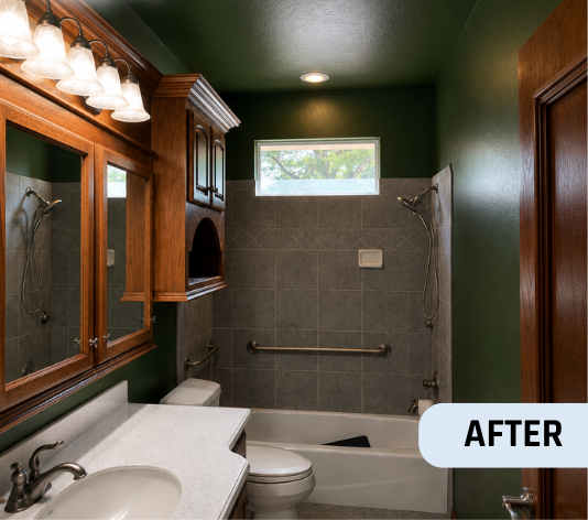 After Residential Painting Work for Homeowner in Oklahoma