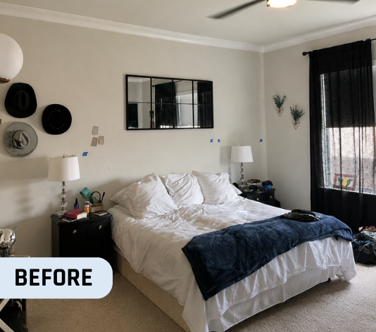 Before Interior Painting for Homeowner in Oklahoma City, OK