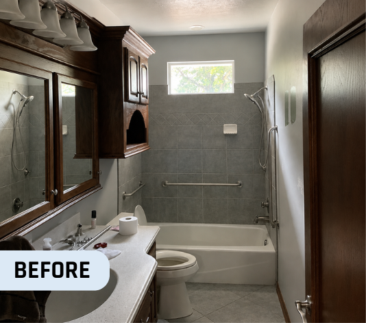 Before Residential Painting Work for Homeowner in Oklahoma