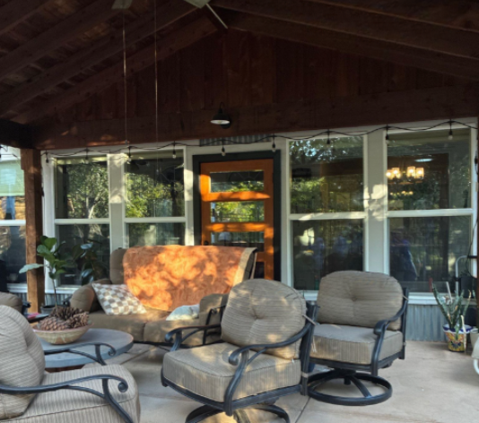 Exterior and Patio Painting Project for a Homeowner in Edmond, OK
