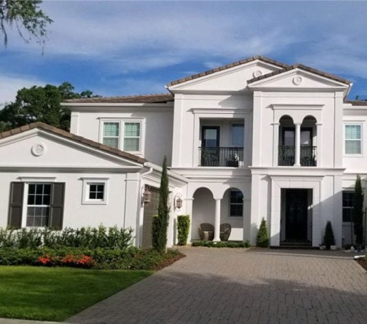 exterior painting of home after project