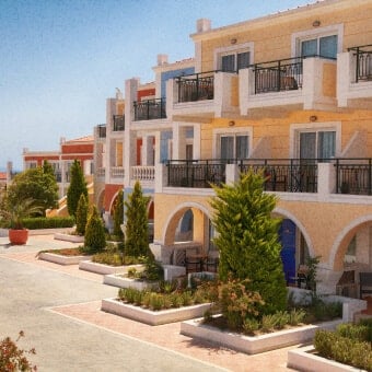 exterior view of hotel