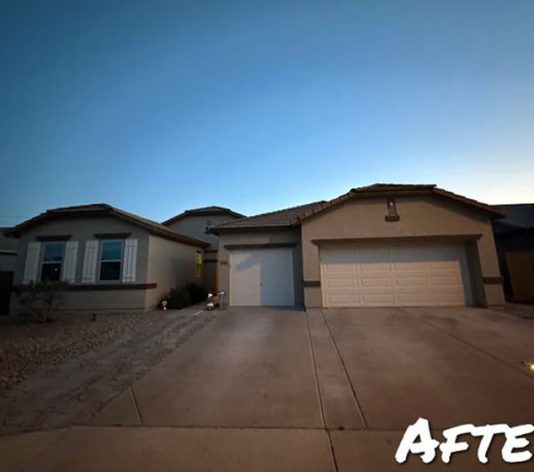 after residential exterior painting in Buckeye, AZ