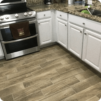 kitchen cabinet needing interior surface painting